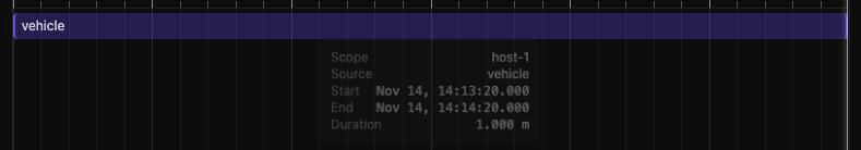 Timeline Segment Tooltip