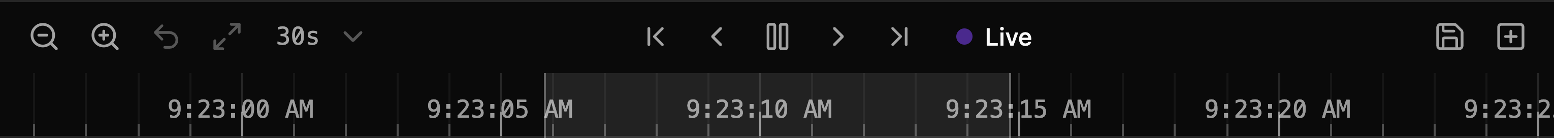 Timeline Alt Select Zoom Collapsed