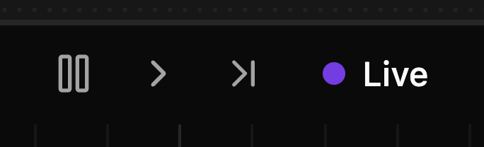 Timeline Live State