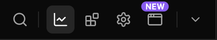NEW badge above a rail icon